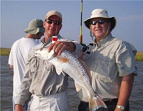 Catching Redfish on Matagorda Bay